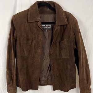 Wilson's Leather Suede Cowhide Blazer or Jacket - Size M